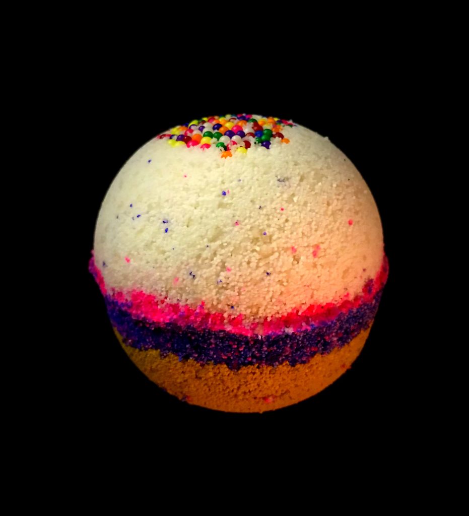 Birthday Cake Bath Bomb | Earths Curious Goods