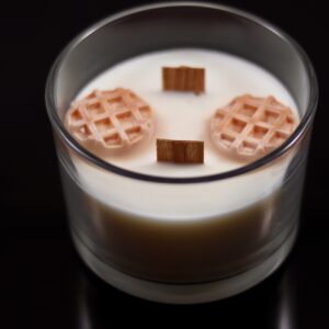 Pecan Waffles Artisan Candle (Dual Wooden Wick)