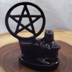 Pentagram Backflow Incense Burner