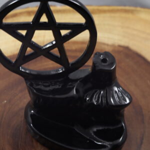 Pentagram Backflow Incense Burner