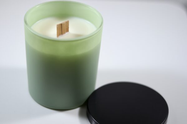 Teakwood & Mahogany Candle (Wooden Wick) - Image 2