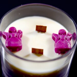 Sugar Plum Fairy Artisan Candle (Dual Wooden Wick)