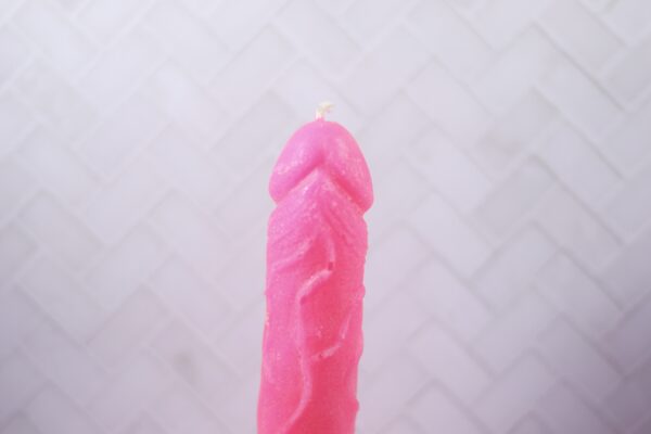 Male Genital Candle (Pink) - Image 2