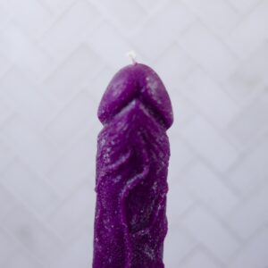 Male Genital Candle (Purple)