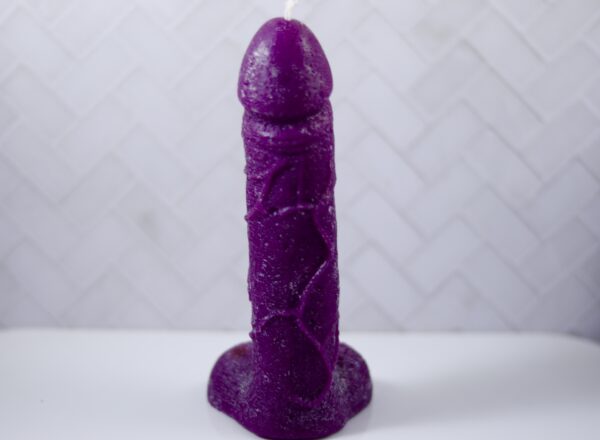 Male Genital Candle (Purple) - Image 4