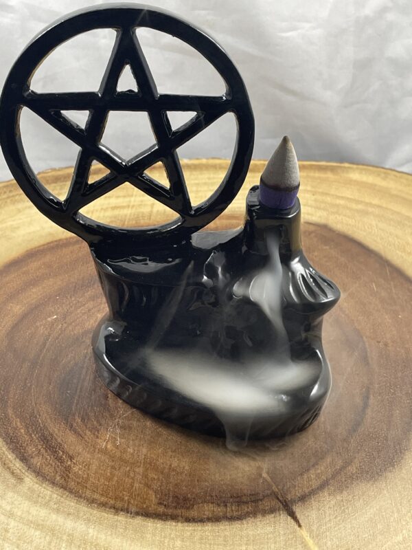 Pentagram Backflow Incense Burner - Image 6