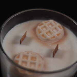 Pecan Waffles Artisan Candle (Dual Wooden Wick)