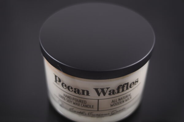 Pecan Waffles Artisan Candle (Dual Wooden Wick) - Image 3