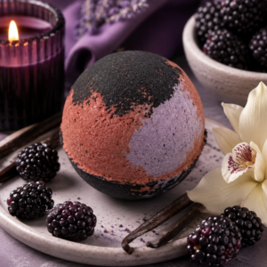 Black Raspberry & Vanilla Bath Bomb