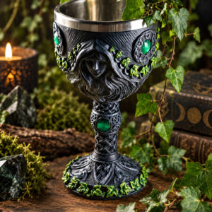 Goddess Chalice 7 1/2 (Maiden, Mother, Crone)